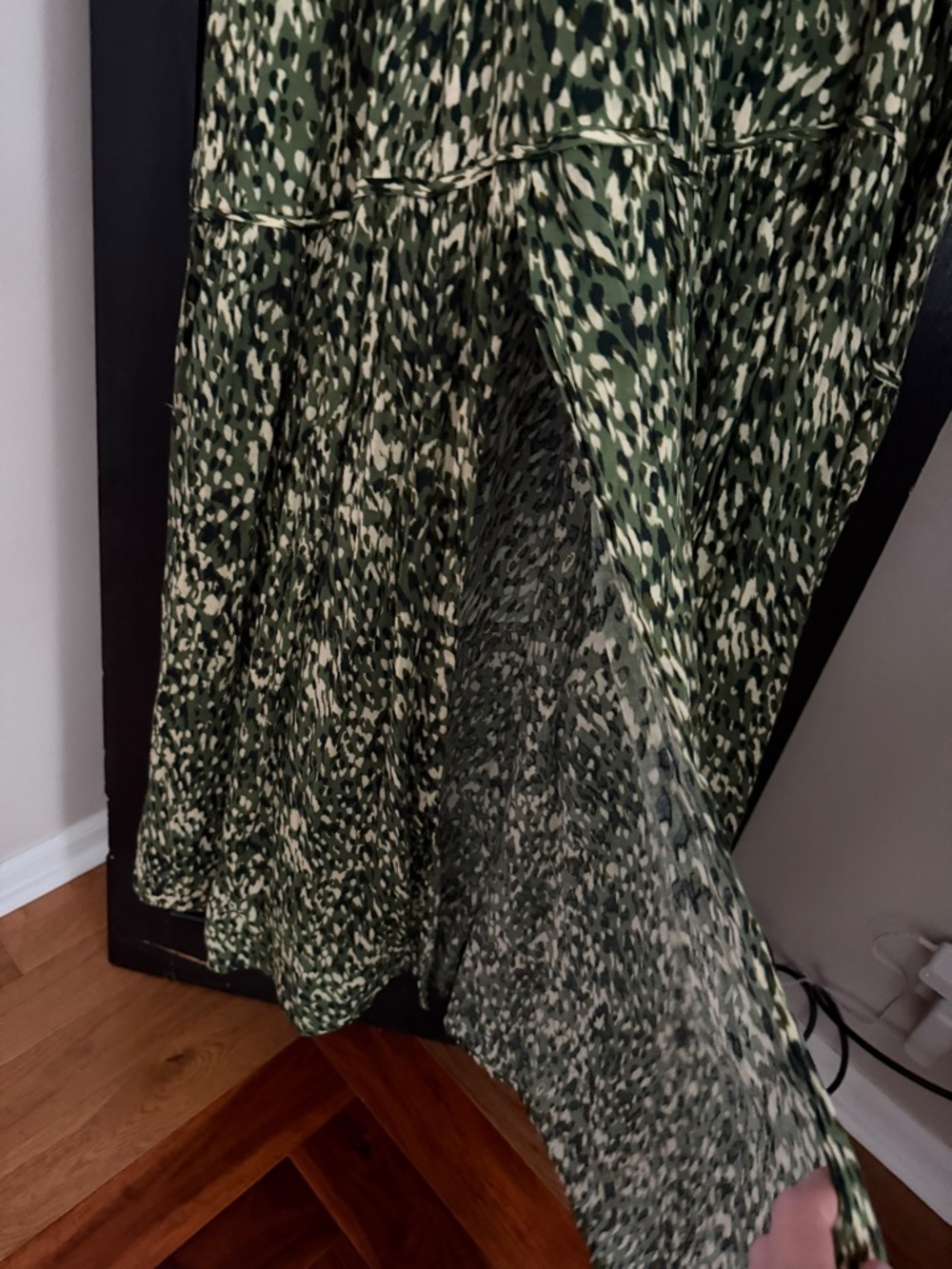 Anthropologie Celandine Sleevrless Plunge Midi Dress Size 1X - Picture 7 of 13